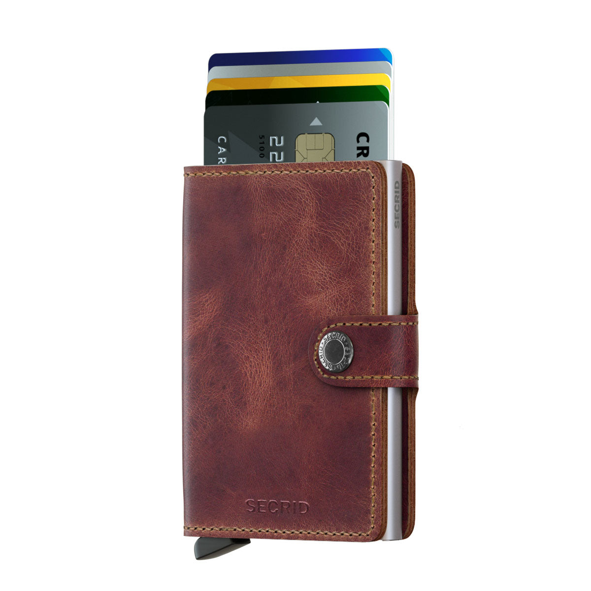 Secrid Mini Wallet Vintage Brown