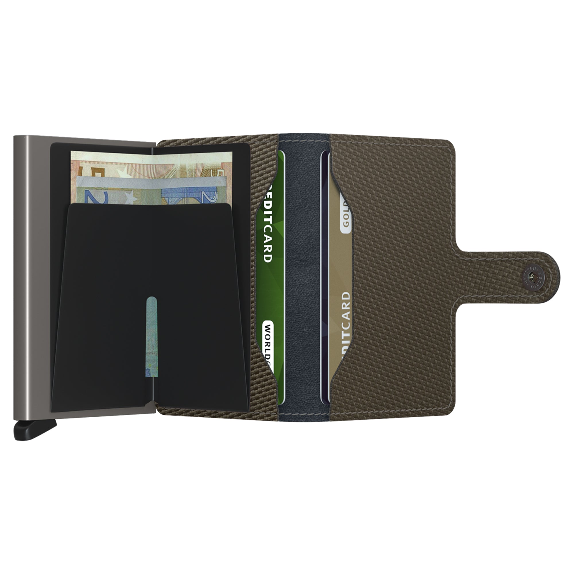 Secrid Mini Wallet Carbon Khaki