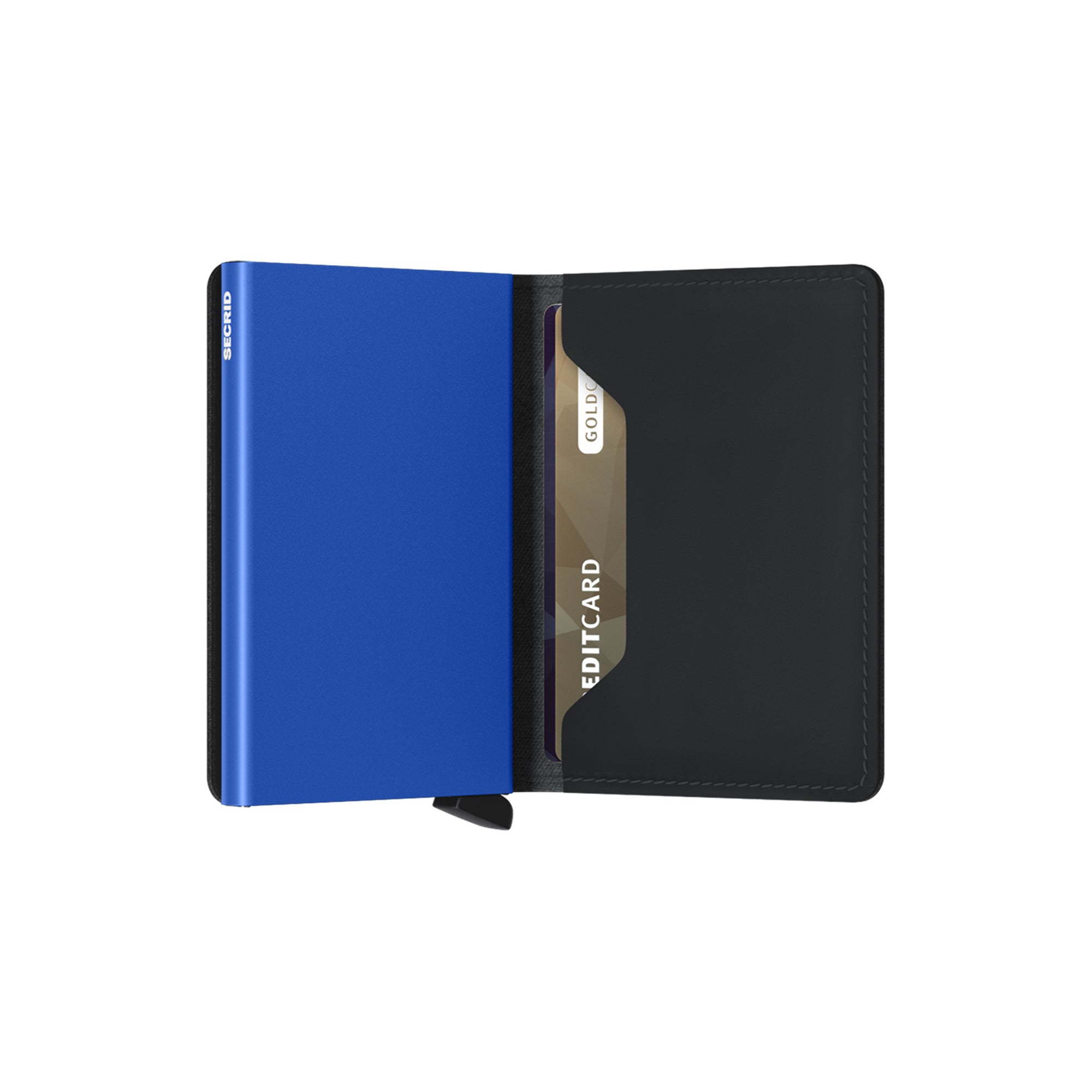 Secrid Mini Wallet Matte Black & Blue