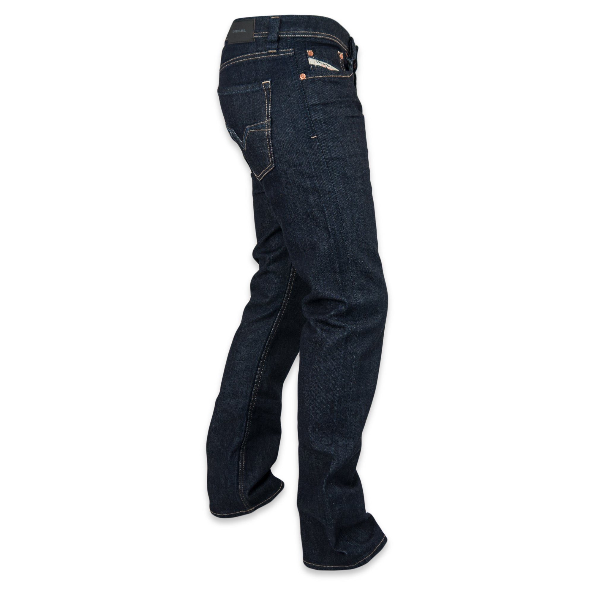 Diesel Larkee 084HN Straight Fit Jeans - Dark Blue - Arena Menswear