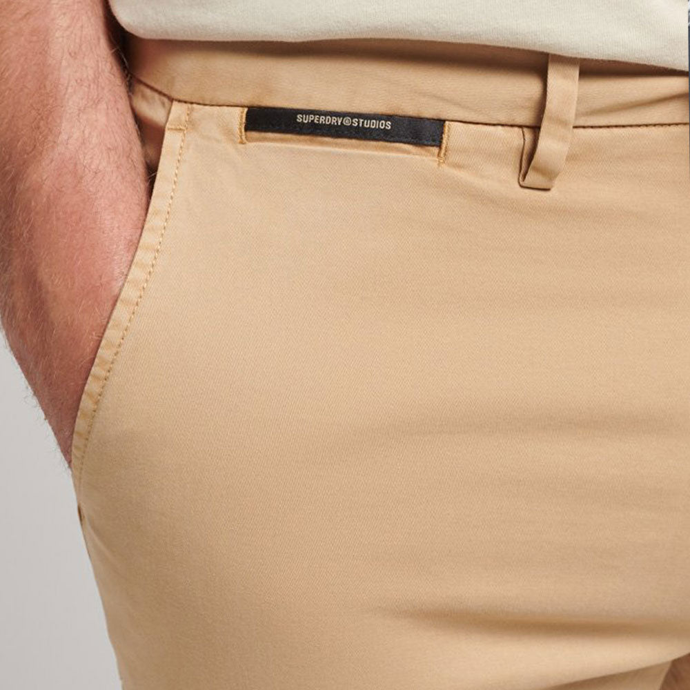 Superdry Studios Core Chino Short - Shaker Beige