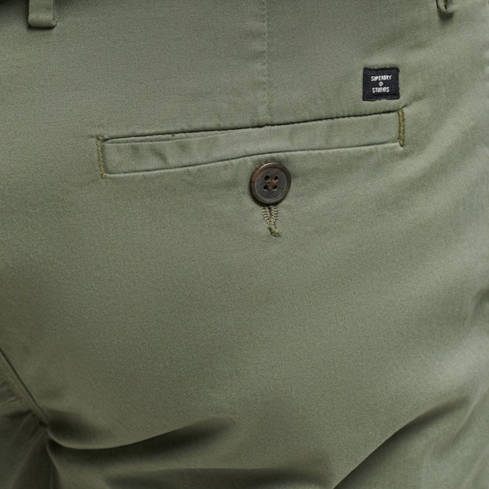Superdry Studios Core Chino Short - Thyme Green