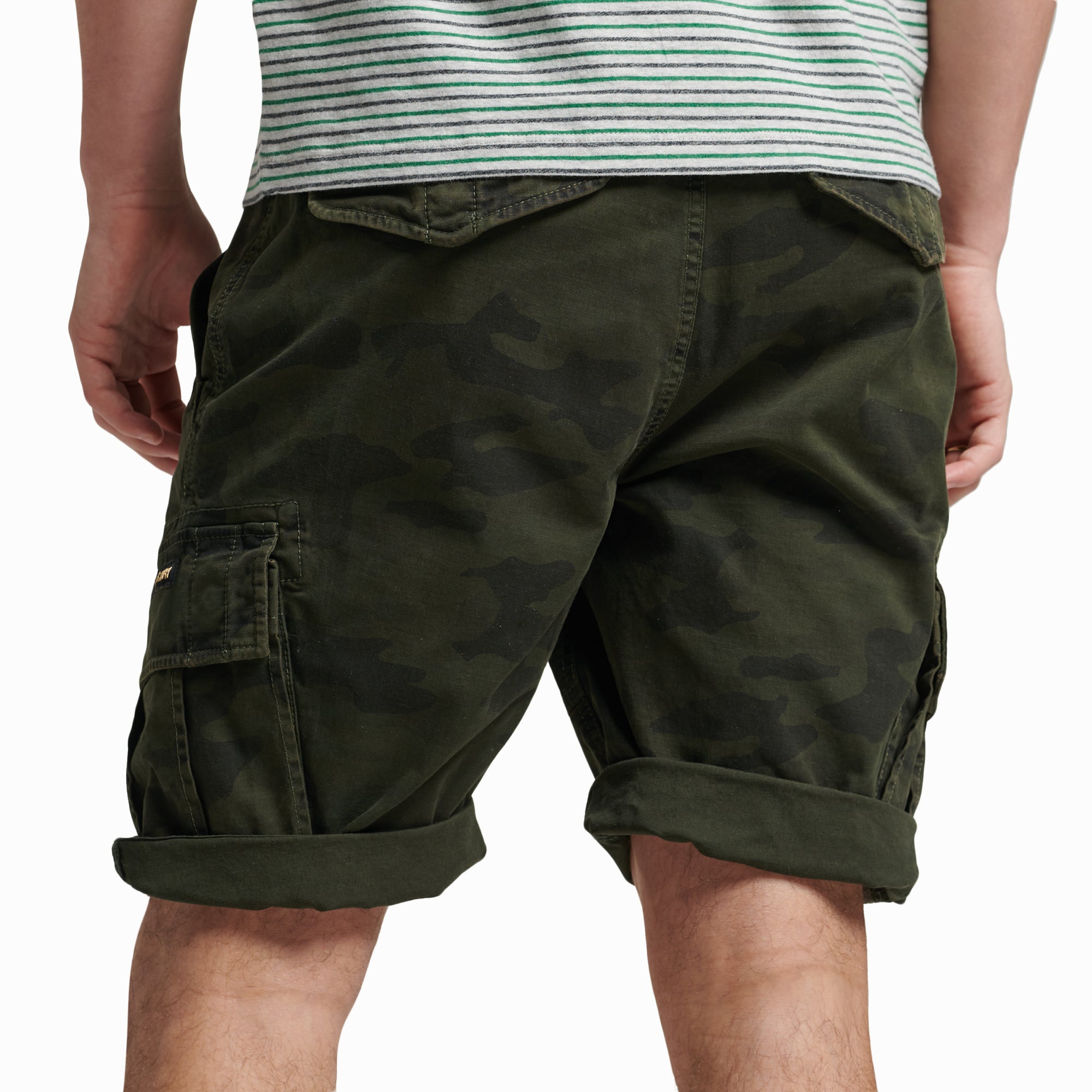 Superdry Vintage Core Cargo Shorts - Overdyed Camo