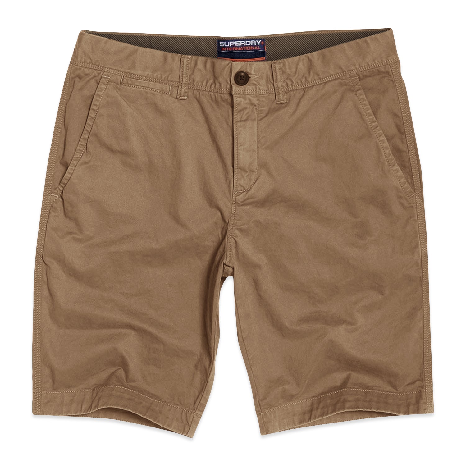 Superdry International Chino Shorts - Desert Beige
