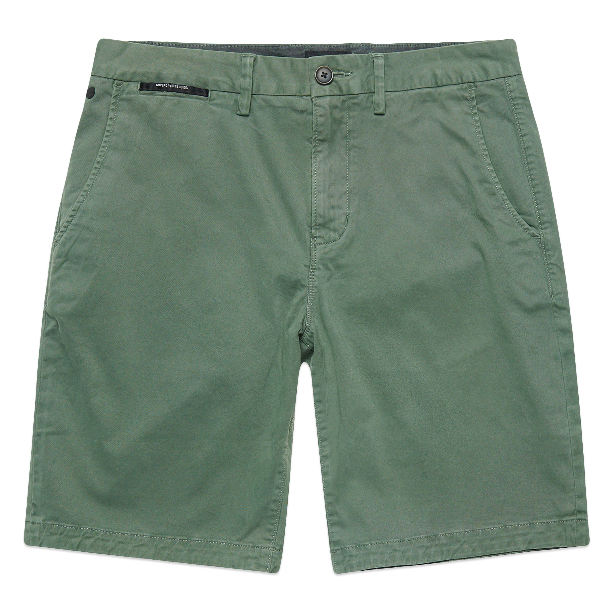 Superdry Studios Core Chino Short - Thyme Green