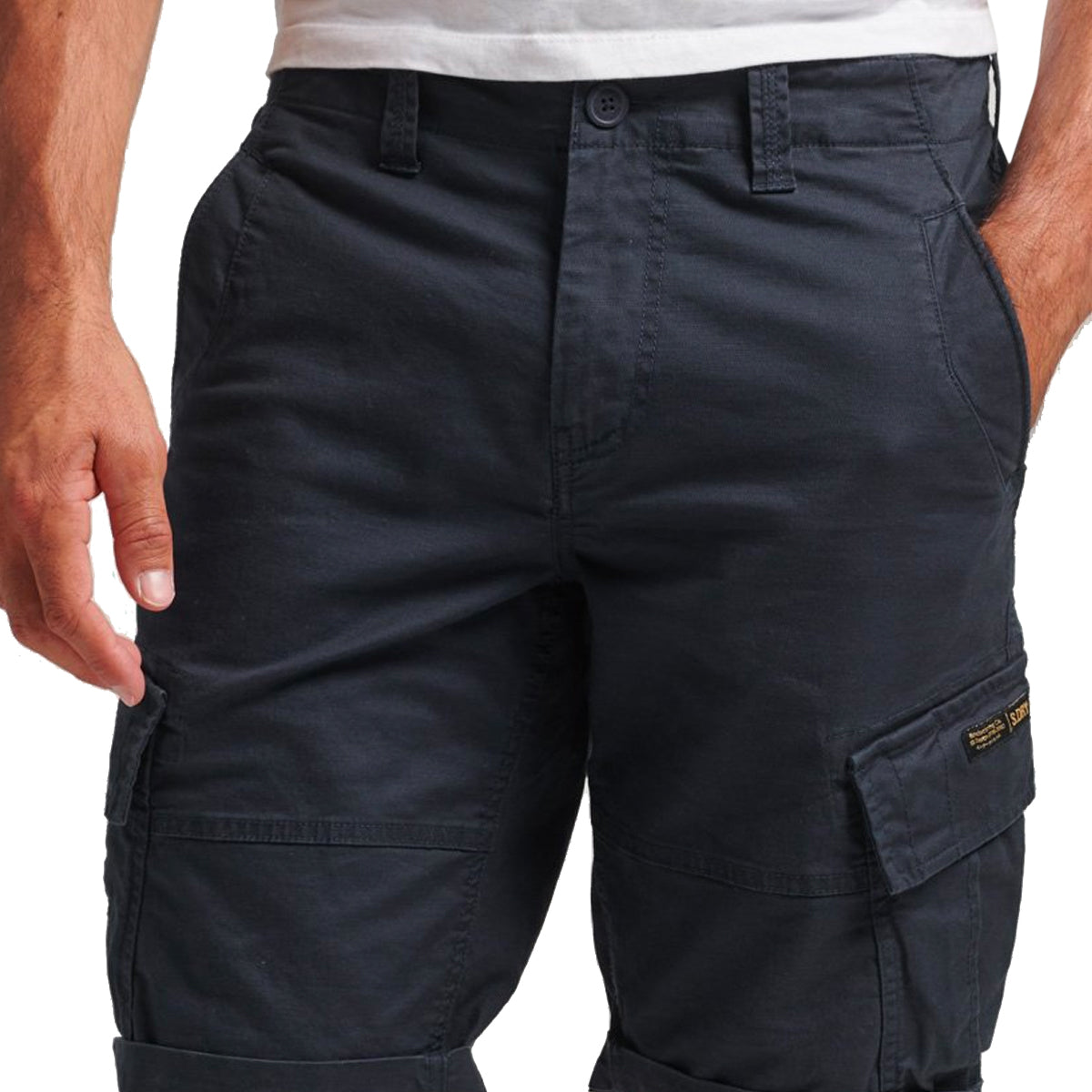 Superdry Vintage Core Cargo Shorts - Eclipse Navy