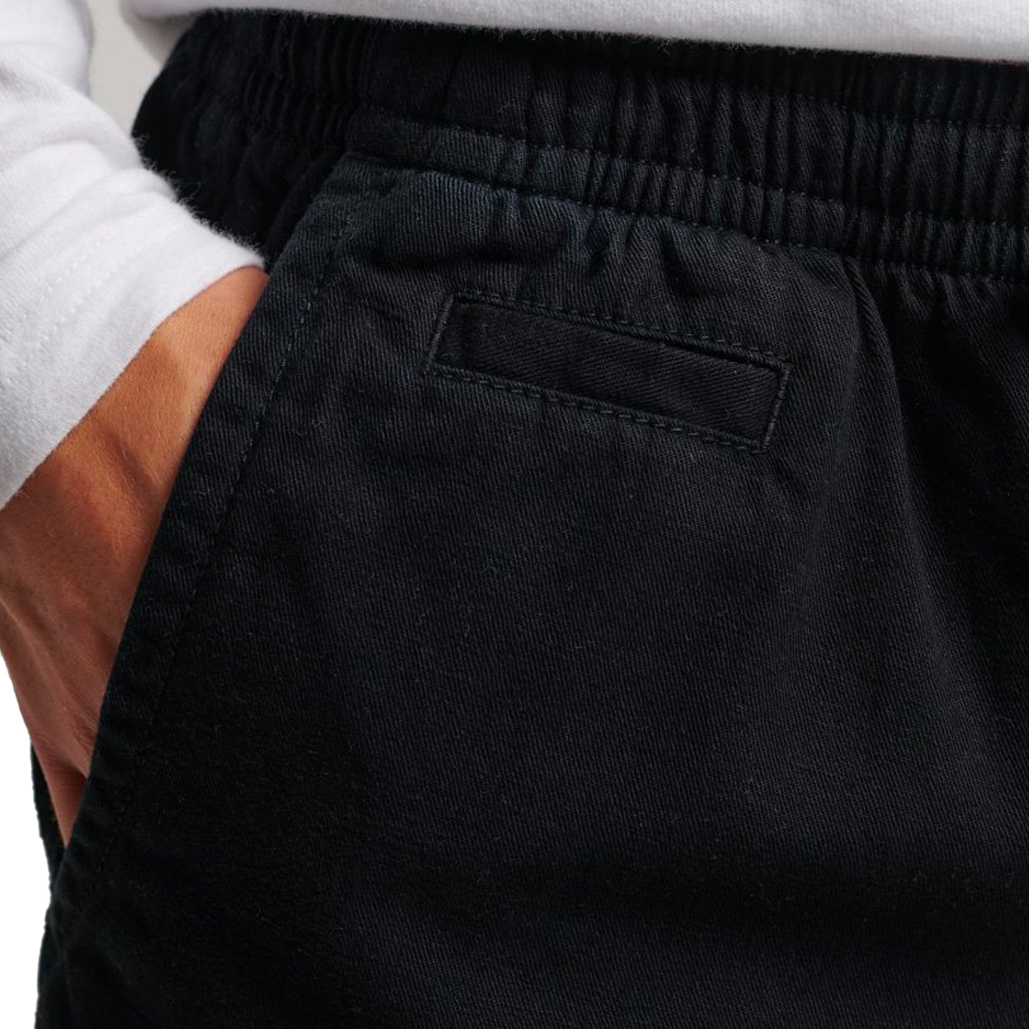 Superdry Vintage Overdyed Shorts - Black