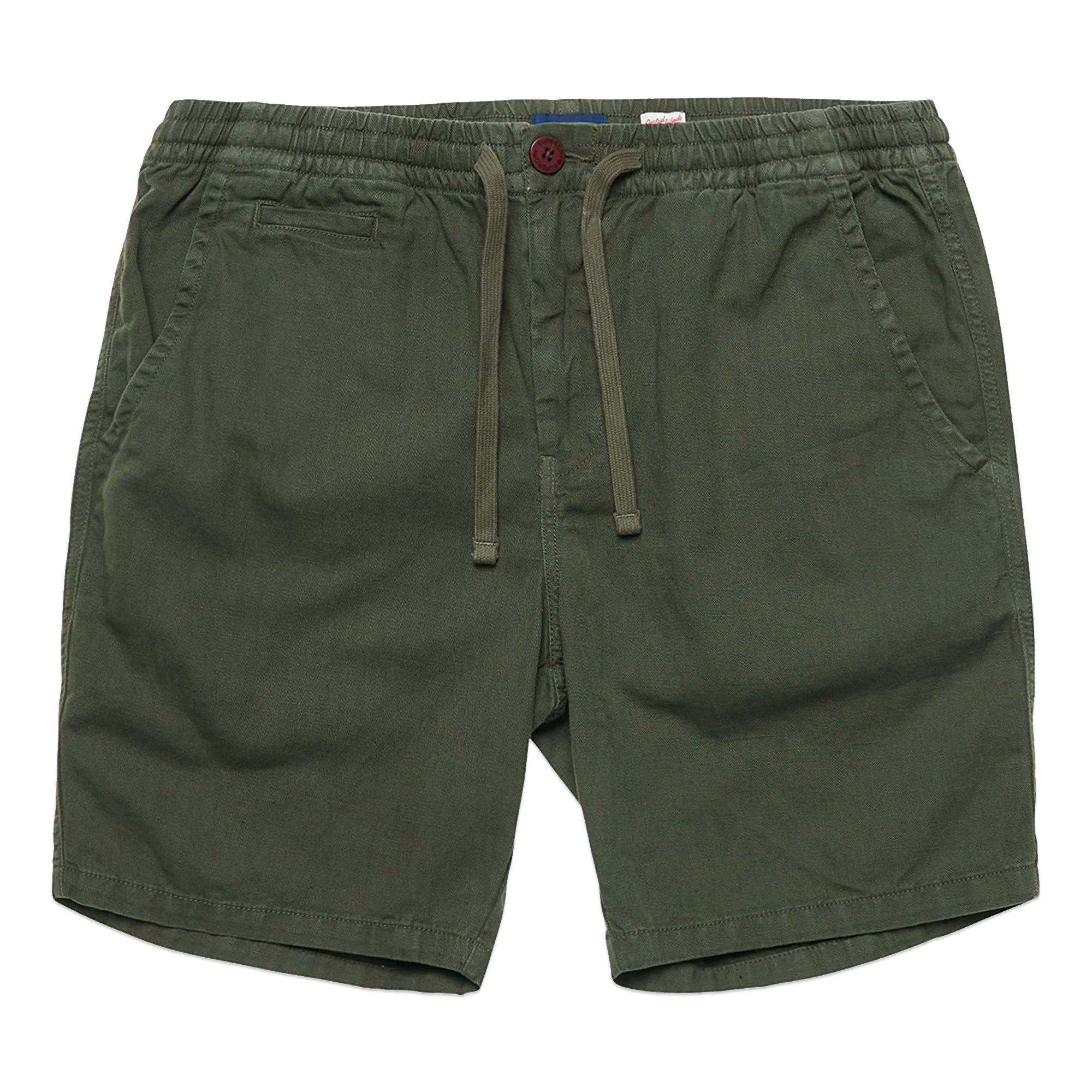 Superdry Vintage Overdyed Shorts - Dark Moss