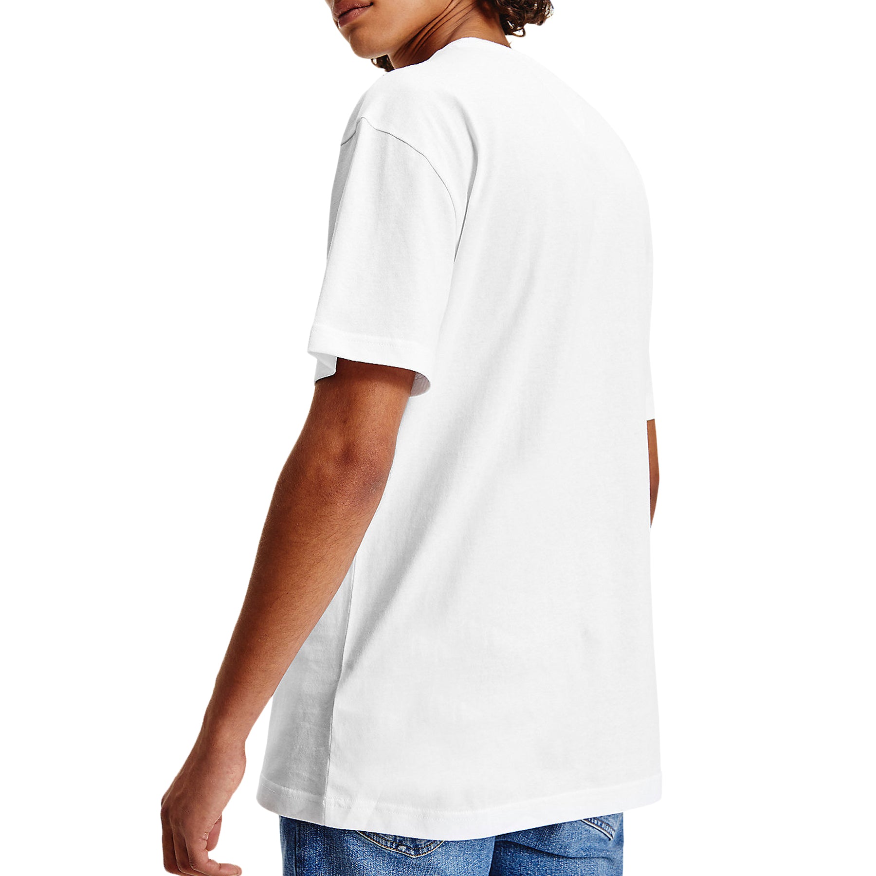 Tommy Jeans Logo Embroidery T-Shirt - White