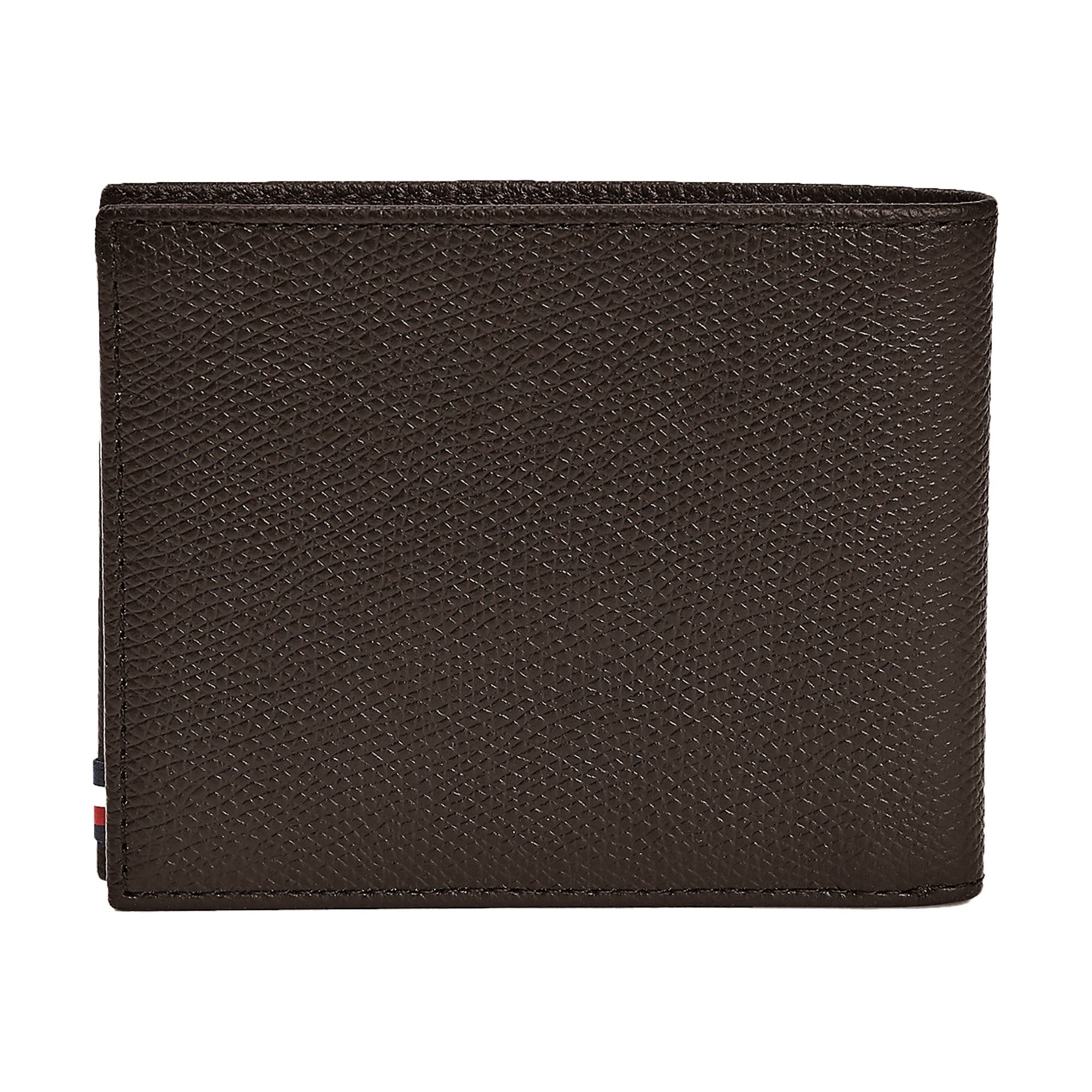 Tommy Hilfiger Business Mini Card Wallet - Textured Chestnut