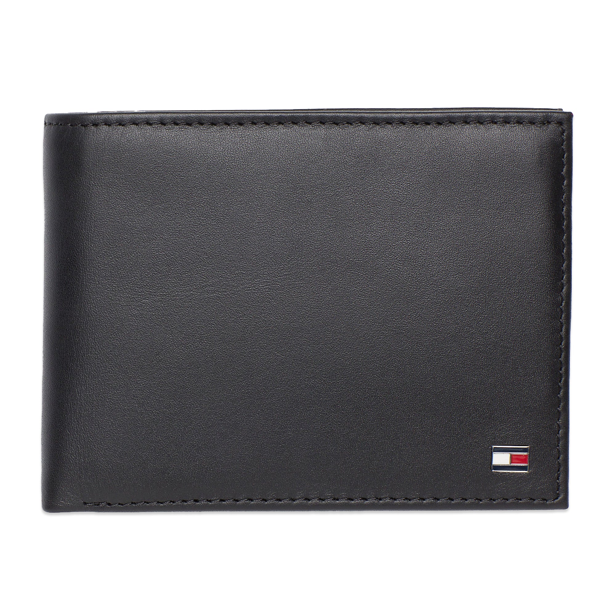 Tommy Hilfiger Eton Card and Coin Pocket Wallet - Black