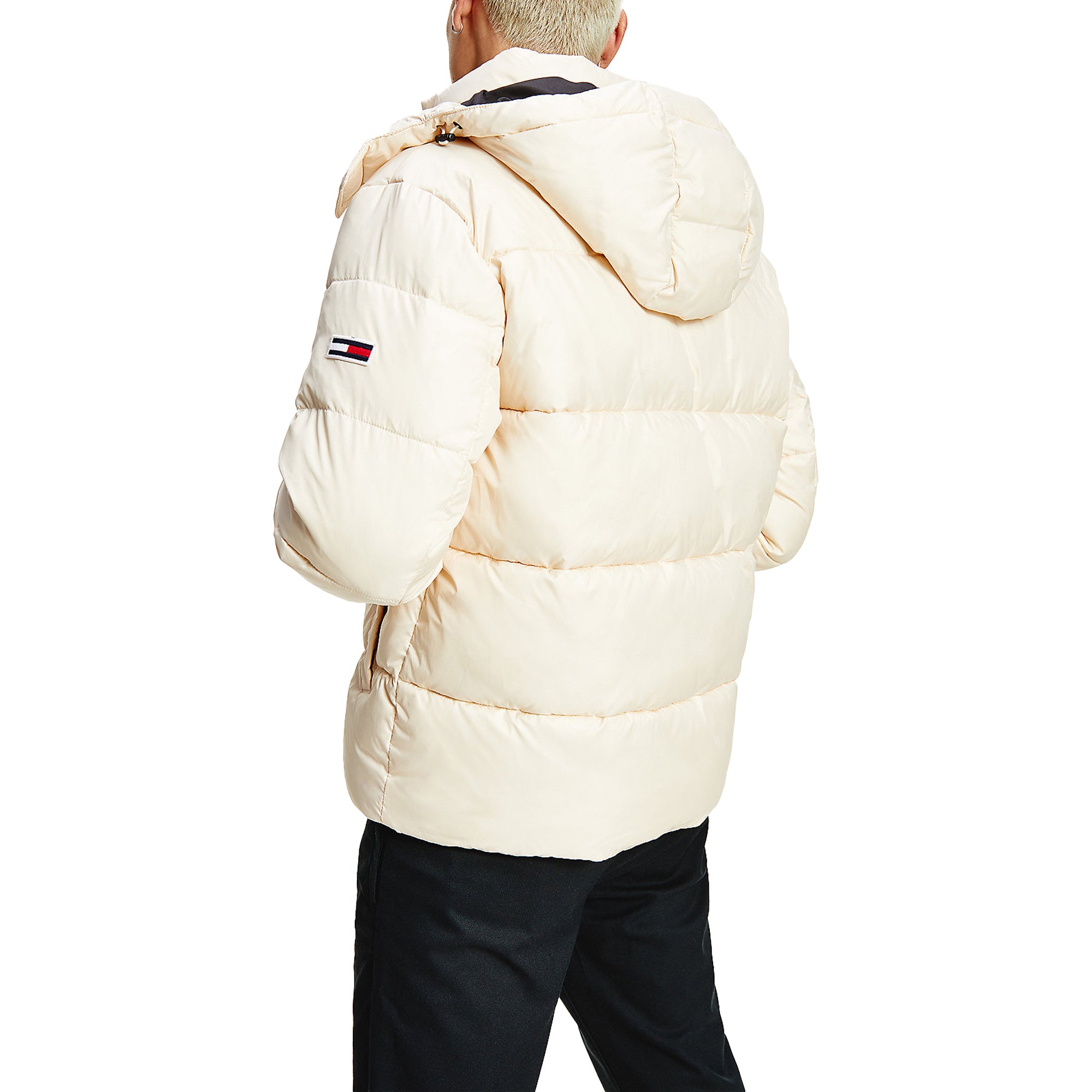 Tommy Jeans Essential Poly Jacket - Smooth Stone