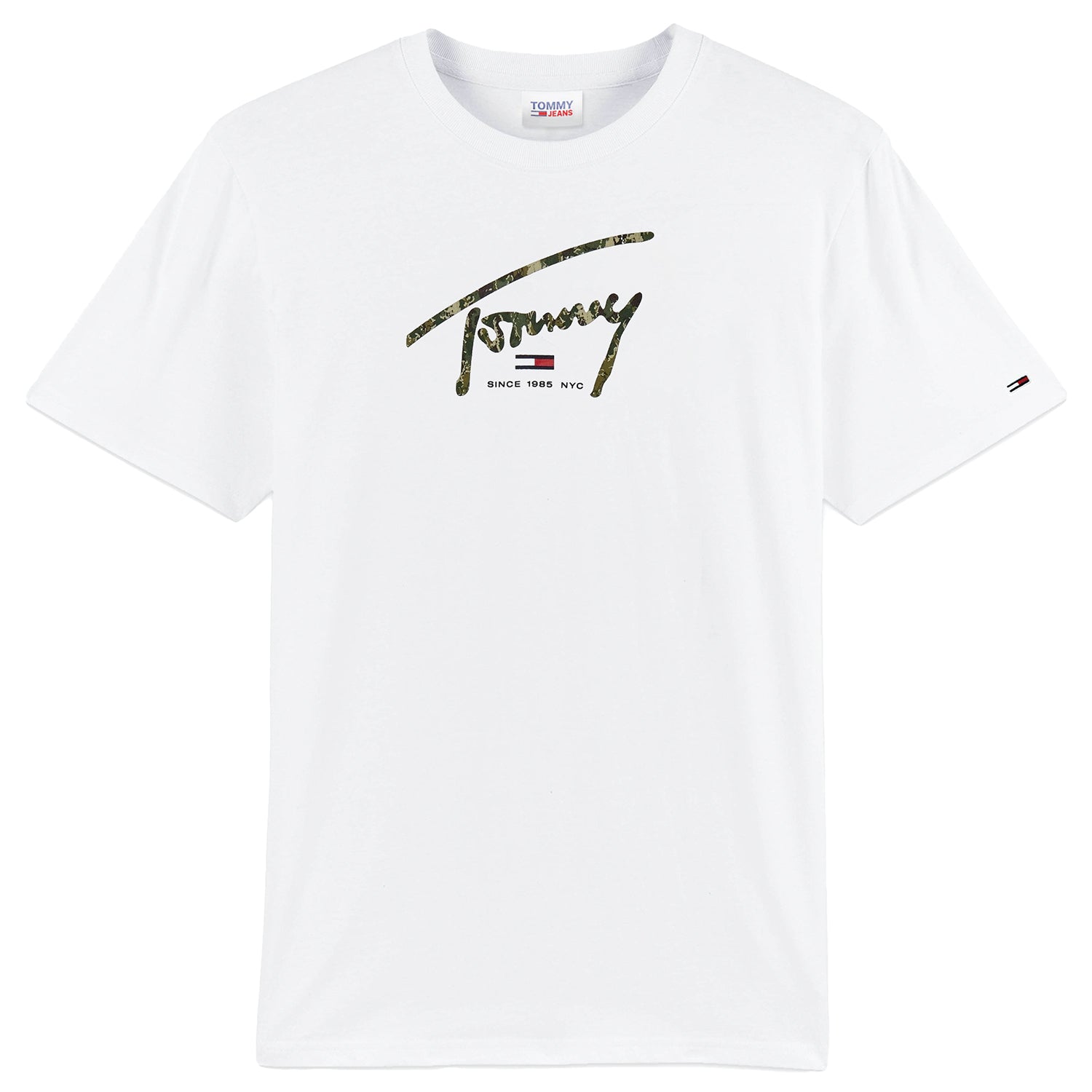 Tommy Jeans Hand Written Linear T-Shirt - White