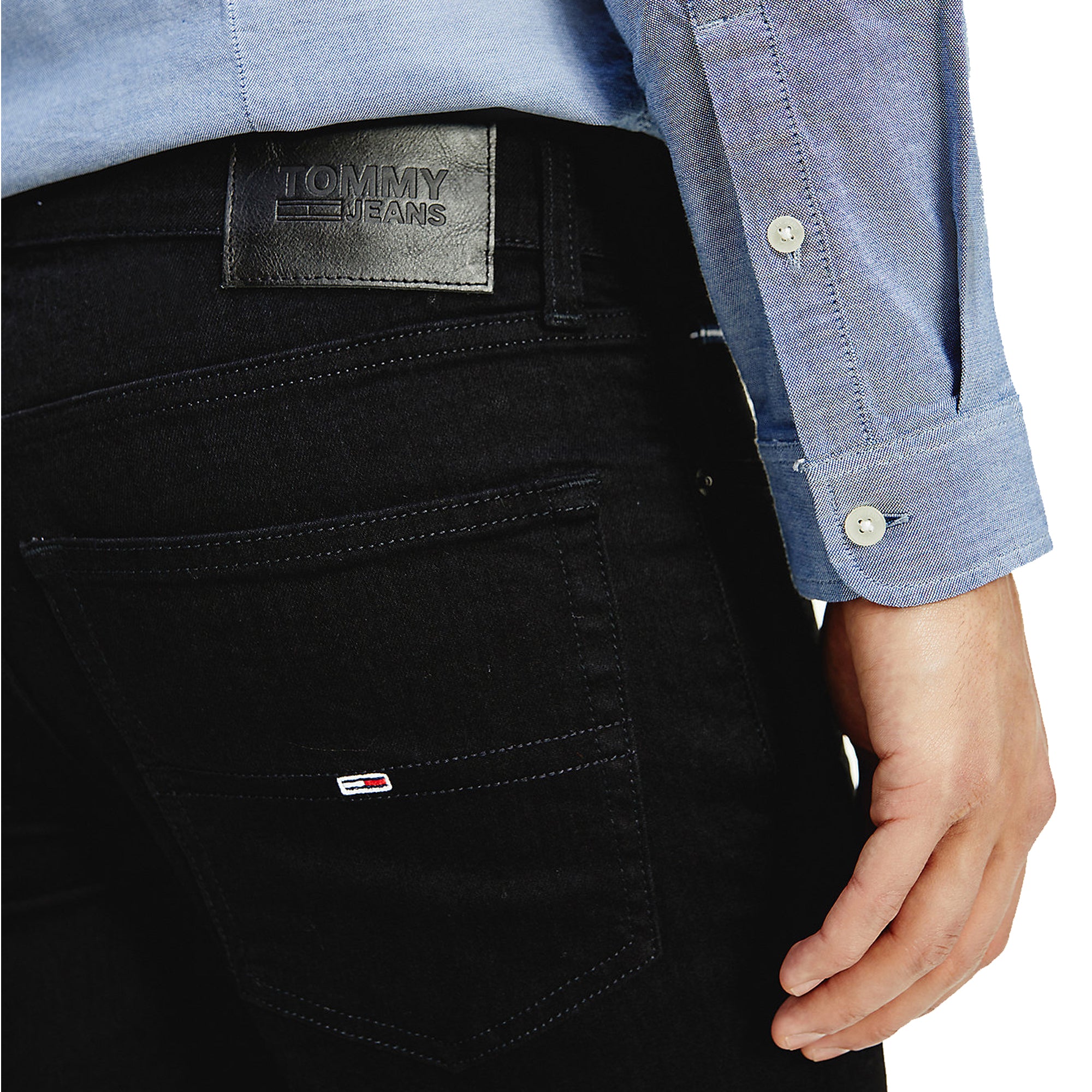 Tommy Jeans Scanton Slim Jeans - New Black Stretch