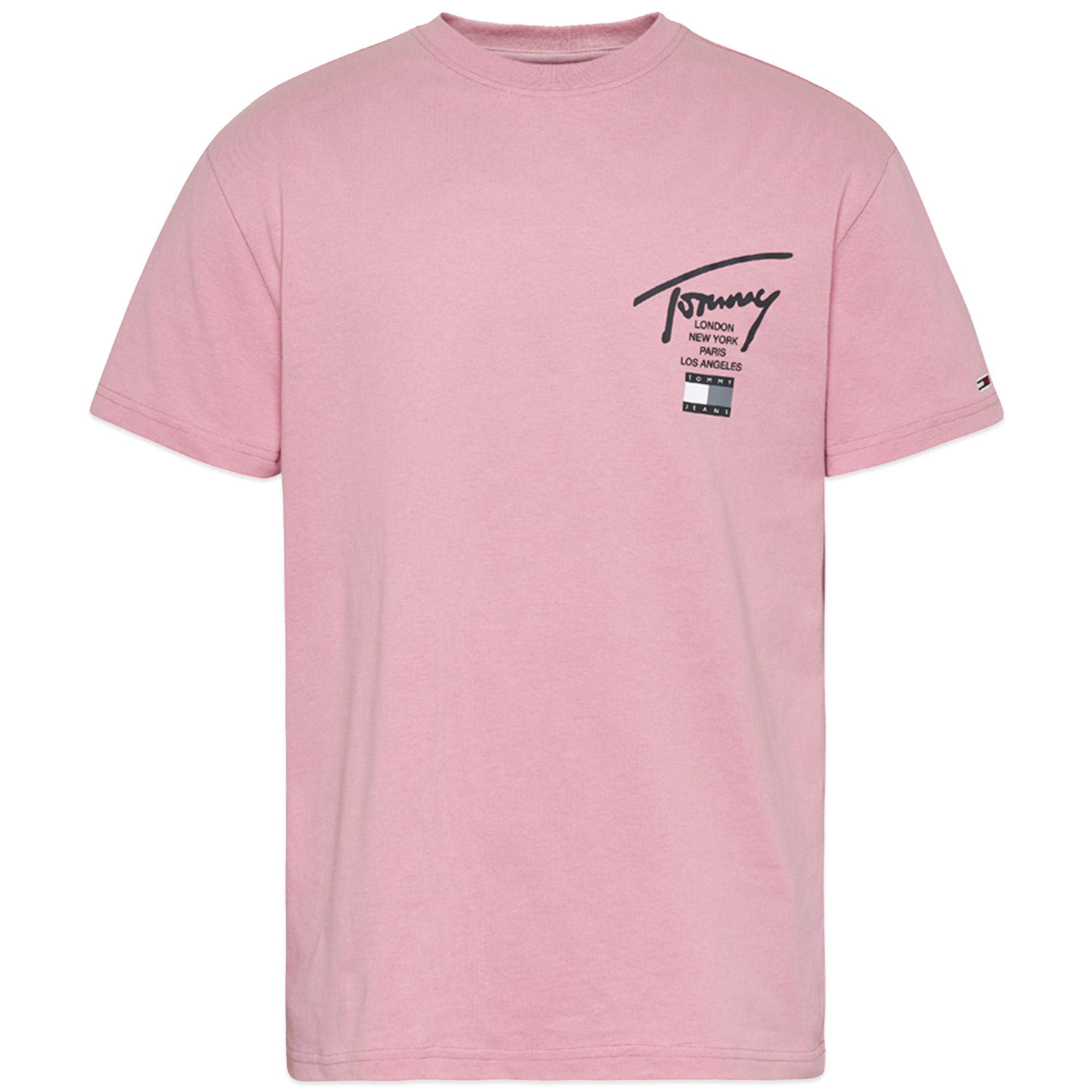 Tommy Modern Essential Signature T-Shirt - Broadway Pink