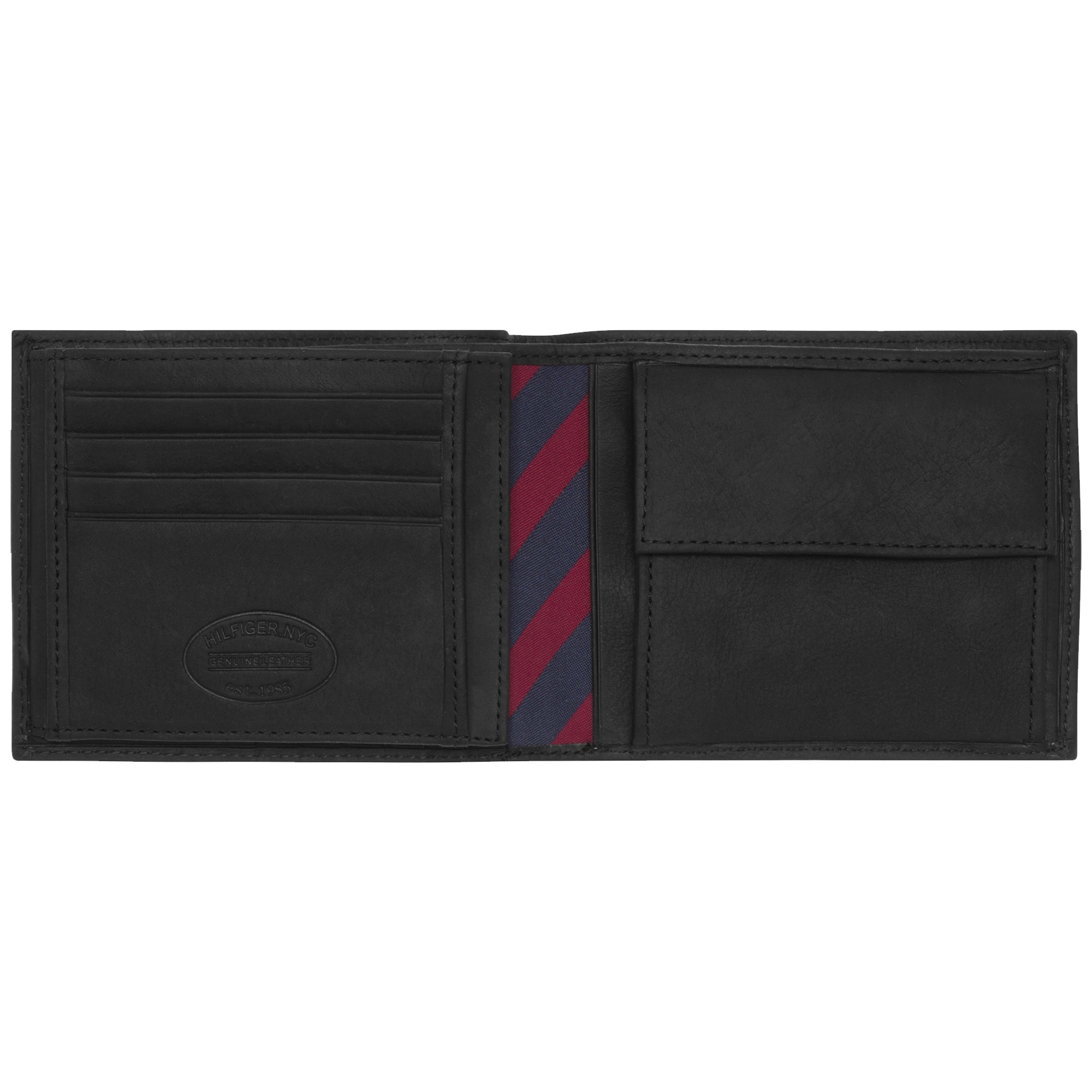 Tommy Hilfiger Johnson Trifold Wallet - Black