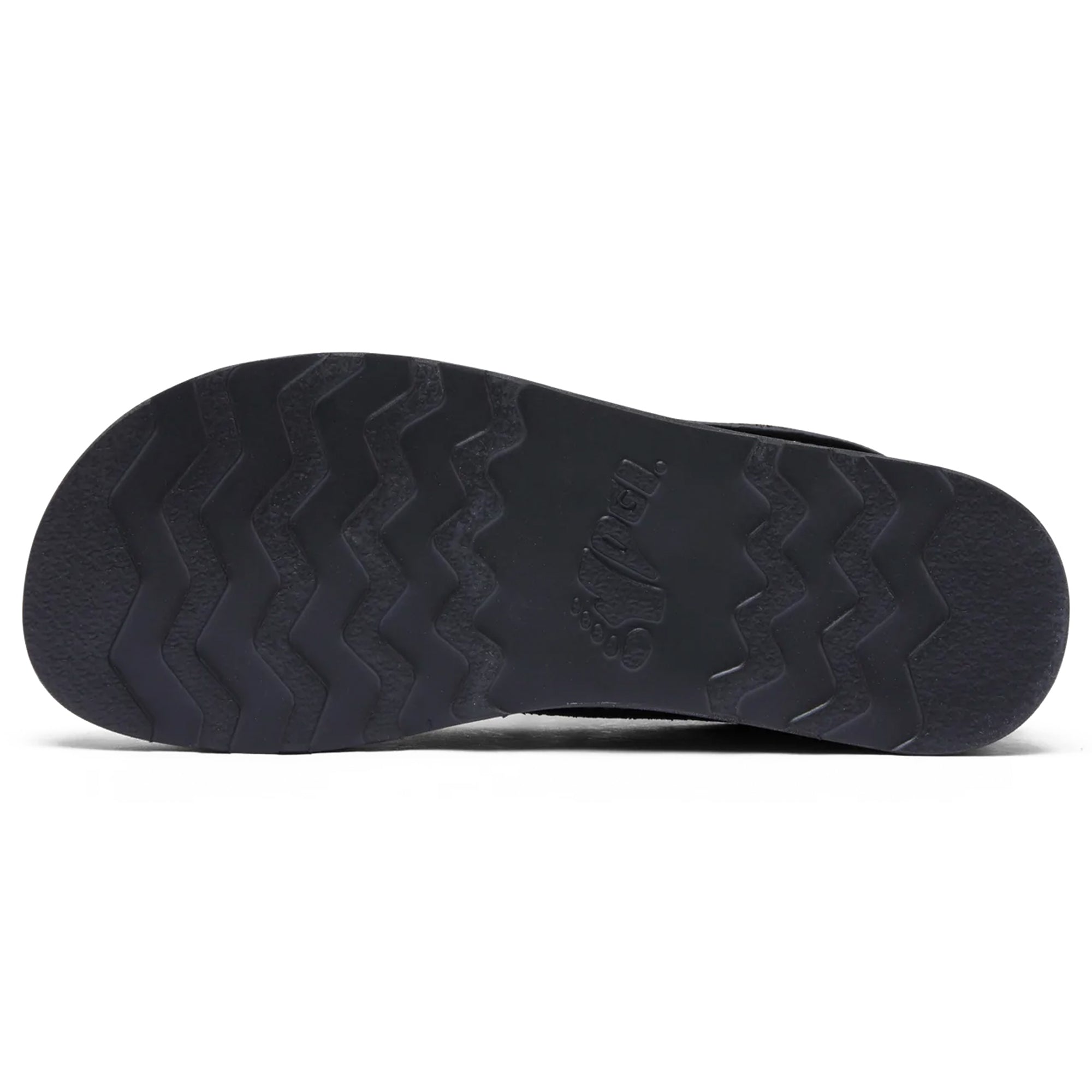 Yogi Finn 3 Tumbled & Reverse Leather EVA Sole Shoe - Black/Khaki