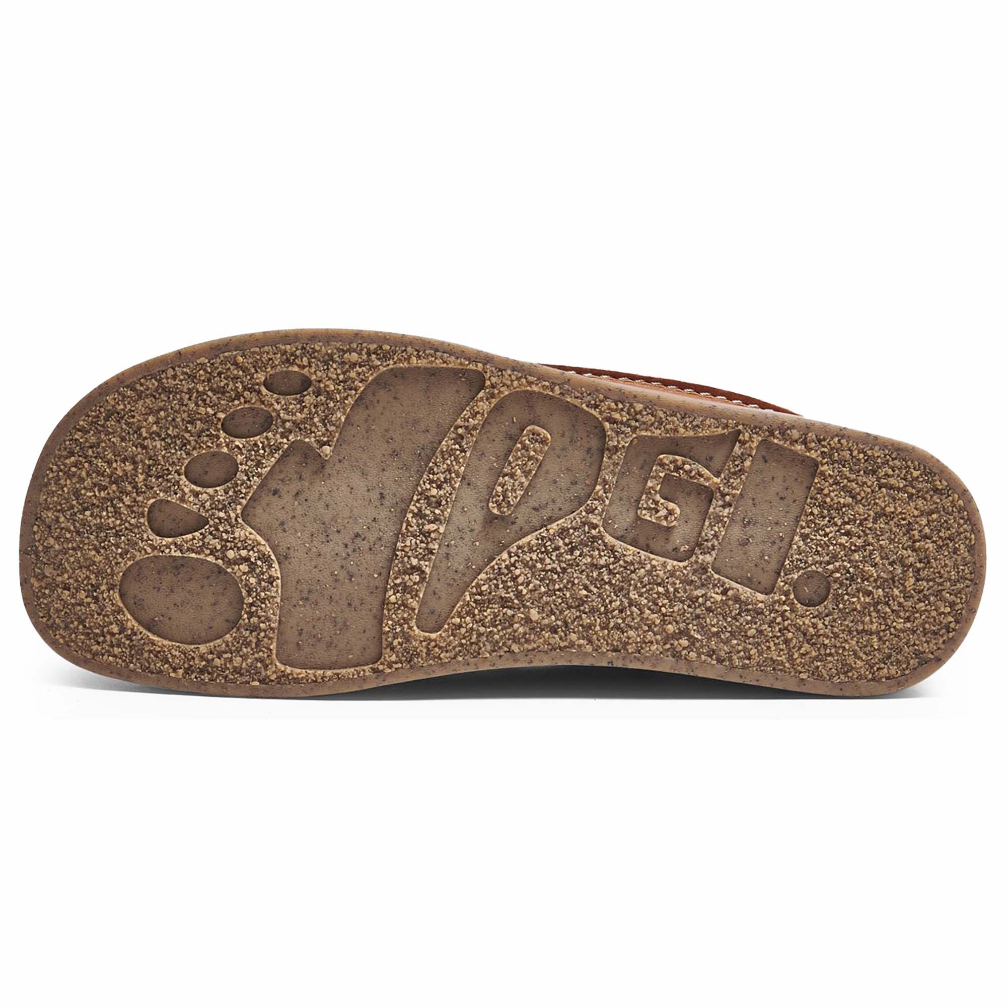 Yogi Finn Recycled Negative Heel Shoe - Apricot Leather